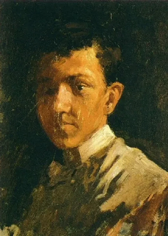Autoritratto con capelli corti, 1896
